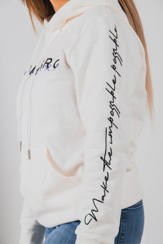 Pearl White Hoodie